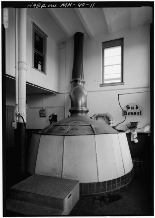 August Schell Brewery  brew kettle